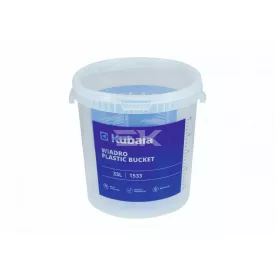 Kubala Műanyag vödör, 33 literes, skálázott, fedővel
