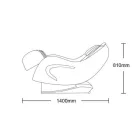 Sanotechnik Luxus masszázsfotel, fekete