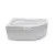 Kád, Aquatrend W-Bath Carina 170x105x64 balos