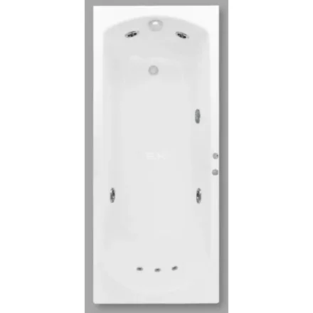 Kád, Aquatrend W-Bath Amalia 170x70x58 Hydro + Areo rendszer