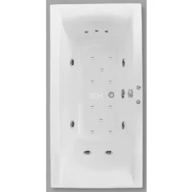   Kád, Aquatrend W-Bath Elegancia 170x70x58 Hydro + Aero rendszer