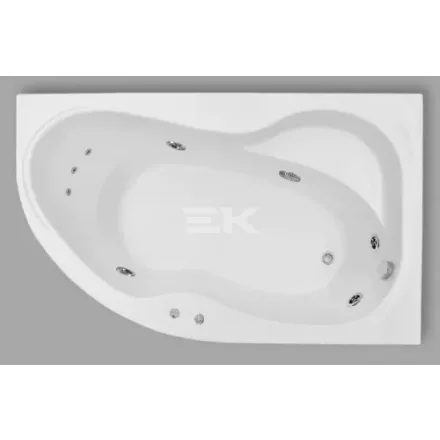 Aquatrend Kád, Aquatrend W-Bath Carina 150x105x64 jobbos Hydro rendszer