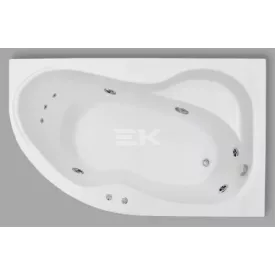  Kád, Aquatrend W-Bath Carina 170x105x64 jobbos Hydro rendszer
