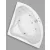 Kád, Aquatrend W-Bath Michelle 140x140x63 Hydro rendszer
