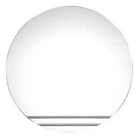   Sanotechnik Tükör, kerek, csiszolt mintával, világítás nélkül