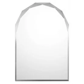   Sanotechnik Tükör, íves, csiszolt szegéllyel, világítás nélkül