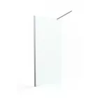 Sanotechnik Walk-in zuhanyfal, 8 mm-es víztiszta üveg, 130 cm