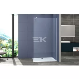   Sanotechnik Walk-in zuhanyfal, 8 mm-es víztiszta üveg, 150 cm