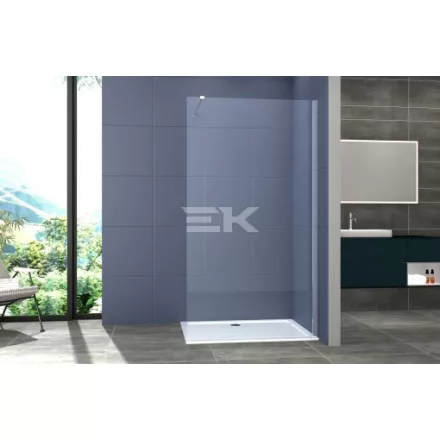 Sanotechnik Walk-in zuhanyfal, 8 mm-es víztiszta üveg, 90 cm