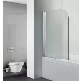   Kádparaván, Aqualife HX-112C, 75x130 cm, átlátszó üveggel