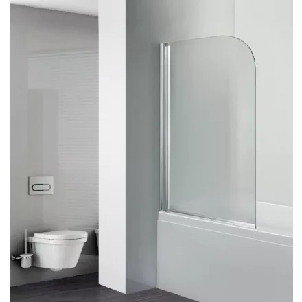 Kádparaván, Aqualife HX-112C, 75x130 cm, átlátszó üveggel