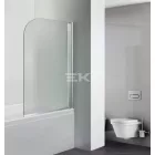 Kádparaván, Aqualife HX-112C, 75x130 cm, átlátszó üveggel