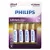 Philips Lithium Ultra Ceruza Elem AA (FR6LB4A/10) (1,5V) B4