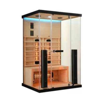 Sanotechnik BILLUND 2 kétszemélyes infraszauna, 1,85 kW