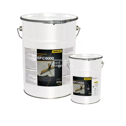 Murexin Ep C 6000 Epoxi Vékonybevonat Ral 7035 Világosszürke, 24 kg A+B Komponens