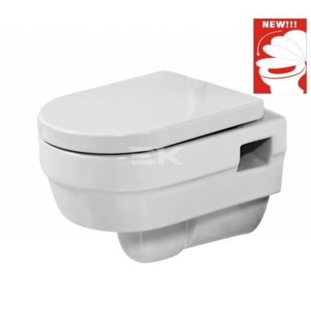 Sanotechnik JADE fali WC soft close ülőkével