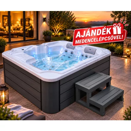 Sanotechnik OASIS kültéri medence – AJÁNDÉK medencelépcsővel