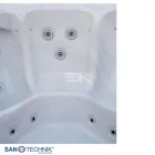 Sanotechnik - OASIS MAXI kültéri medence, gyöngyházfehér