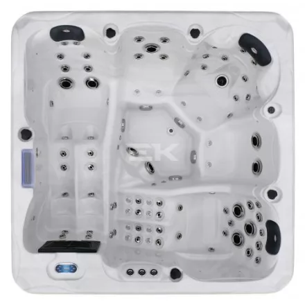 SanotechnikHAWAII kültéri medence, gyöngyházfehér