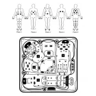 SanotechnikHAWAII kültéri medence, gyöngyházfehér