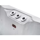 SanotechnikHAWAII kültéri medence, gyöngyházfehér