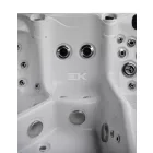 SanotechnikHAWAII kültéri medence, gyöngyházfehér