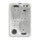 Sanotechnik SPLIT kültéri masszászmedence, gyöngyházfehér