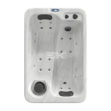 Sanotechnik SPLIT kültéri masszászmedence, gyöngyházfehér