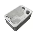 Sanotechnik SPLIT kültéri masszászmedence, gyöngyházfehér