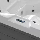 Sanotechnik ROVINJ kültéri masszázsmedence, gyöngyházfehér