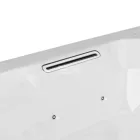 Sanotechnik ROVINJ kültéri masszázsmedence, gyöngyházfehér