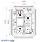 Sanotechnik - DIABLO kültéri medence