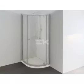   Sanotechnik Íves aszimmetrikus sarokkabin 70x90x185 cm T790C (5 mm)