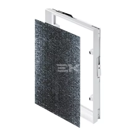 DenBraven Burkolható ajtó 300x300mm fehér PVC