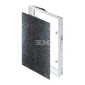 DenBraven Burkolható ajtó 200x200mm fehér PVC