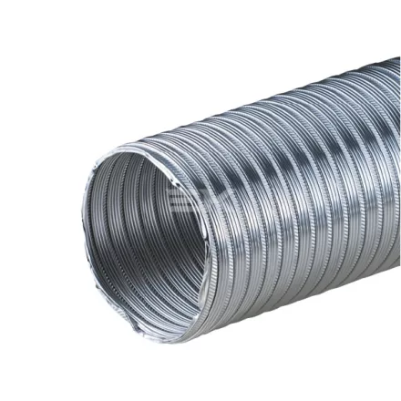 DenBraven ALU - flexi cső 150mm x 1m aluminium