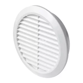   DenBraven Szabályozható kerek szellőzőrács rovarhálóval 100-150mm fehér