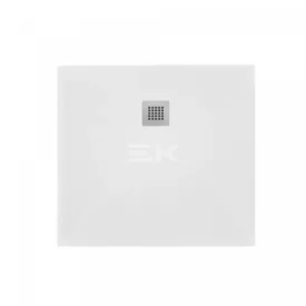 Zuhanytálca, West Zara 80x80 cm, fehér