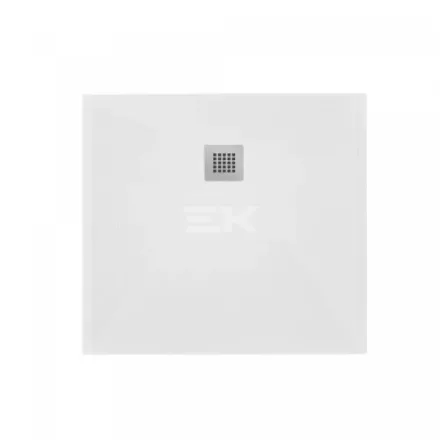 Zuhanytálca, West Zara 80x80 cm, fehér