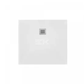 Zuhanytálca, West Zara 90x90 cm, fehér