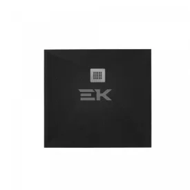 Zuhanytálca, West Zara 90x90 cm, black