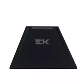 Aquatrend Freya black R Kompozit zuhanytálca