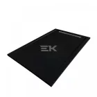 Zuhanytálca, West Freya 70x120 cm, black