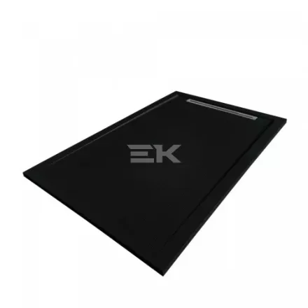 Zuhanytálca, West Freya 70x140 cm, black