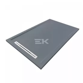 Zuhanytálca, West Freya 90x90 cm, gris