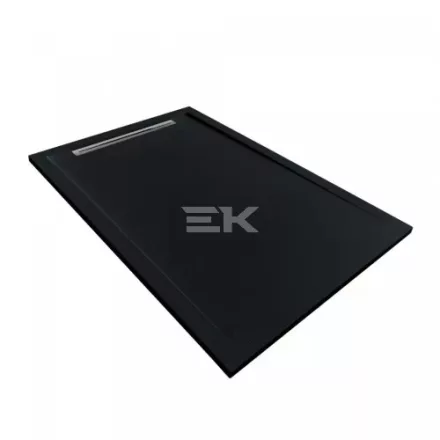 Zuhanytálca, West Freya 90x120 cm, black