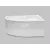 Kád, Aquatrend W-Bath Ana 140x90, jobbos