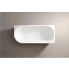 Kád, Aquatrend Monaco jobbos akril aszimmetrikus térkád fehér lefolyóval 170x80